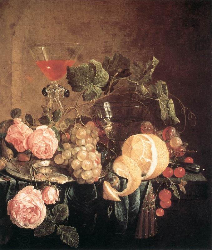 Jan Davidsz. de Heem Still-Life with Flowers and Fruit China oil painting art